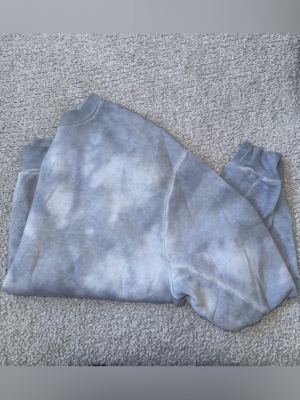 wild fable Gray Tie-Dye crewneck Sweatshirt
